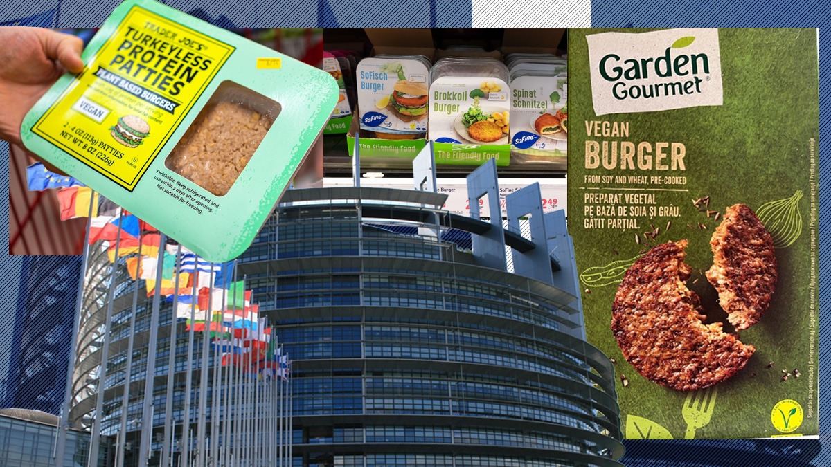 Parlamentul European a votat interzicerea denumirilor de „friptură,” “hamburger” sau „cârnați” pentru produsele vegetariene