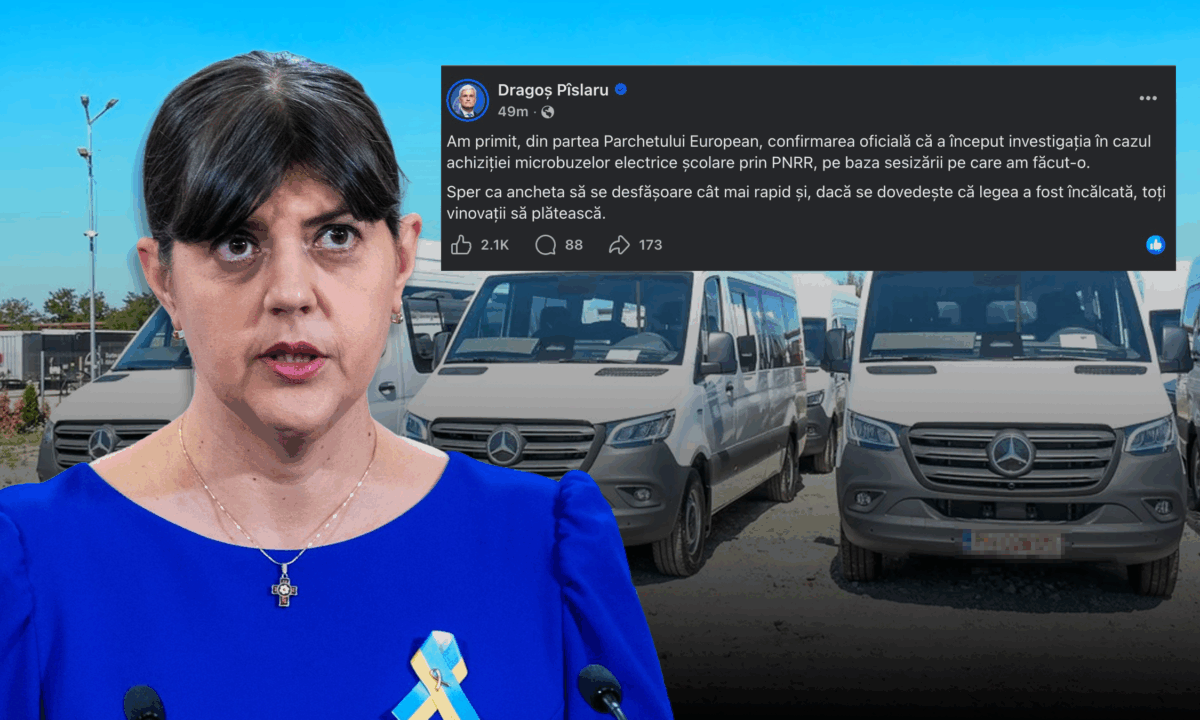 Ministrul Fondurilor Europene anunță declanșarea unei anchete a Parchetului European, condus de Kovesi privind achiziția de microbuze școlare