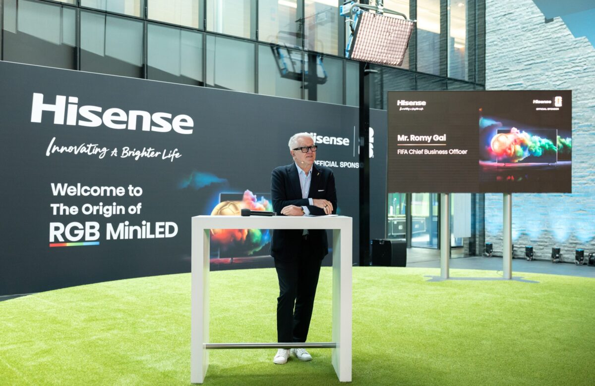 Hisense Aduce Magia Fotbalului Mai Aproape De Fani Prin Lansarea Televizoarelor RGB MiniLED 2026 La Sediul FIFA