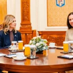 Mirabela Grădinaru și Olena Zelenska, întâlnire la București în timpul summit-ului B9. Ce program au avut? • Newsweek România