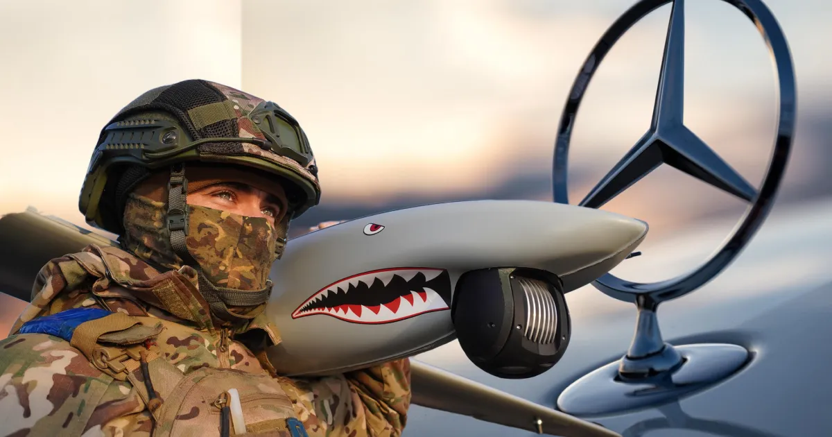 Vântul celui de-Al Treilea Război Mondial. Mercedes-Benz se militarizează. Va produce vehicule anti-drone • Newsweek România