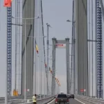 Rușinos! Podul „Golden Gate” de 500.000.000 € de la Brăila, reasfaltat a 6-a oară în 3 ani • Newsweek România
