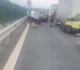 Accident în lanț pe autostrada din Timiș. O femeie a ajuns la spital, iar traficul este paralizat • Newsweek România