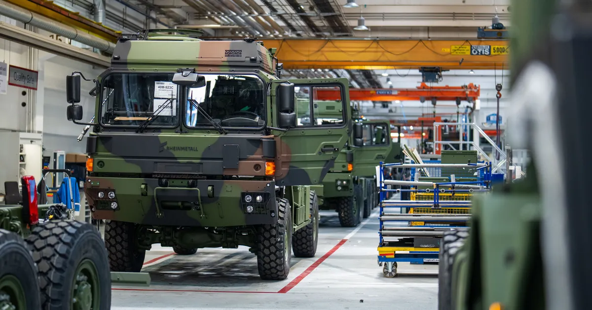 Peste 75% din echipamentele militare din SAFE în valoare de 9,5 miliarde Euro au mers către companii germane • Newsweek România