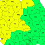 ANM anunță ploi torențiale și vijelii. Cod galben pentru mai multe județe din vestul țării luni • Newsweek România