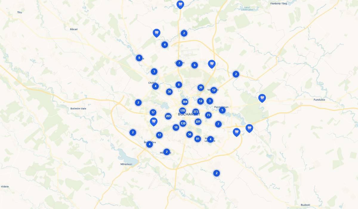 DentalMap, platforma care îți arată care cabinete stomatologice lucrează cu CNAS