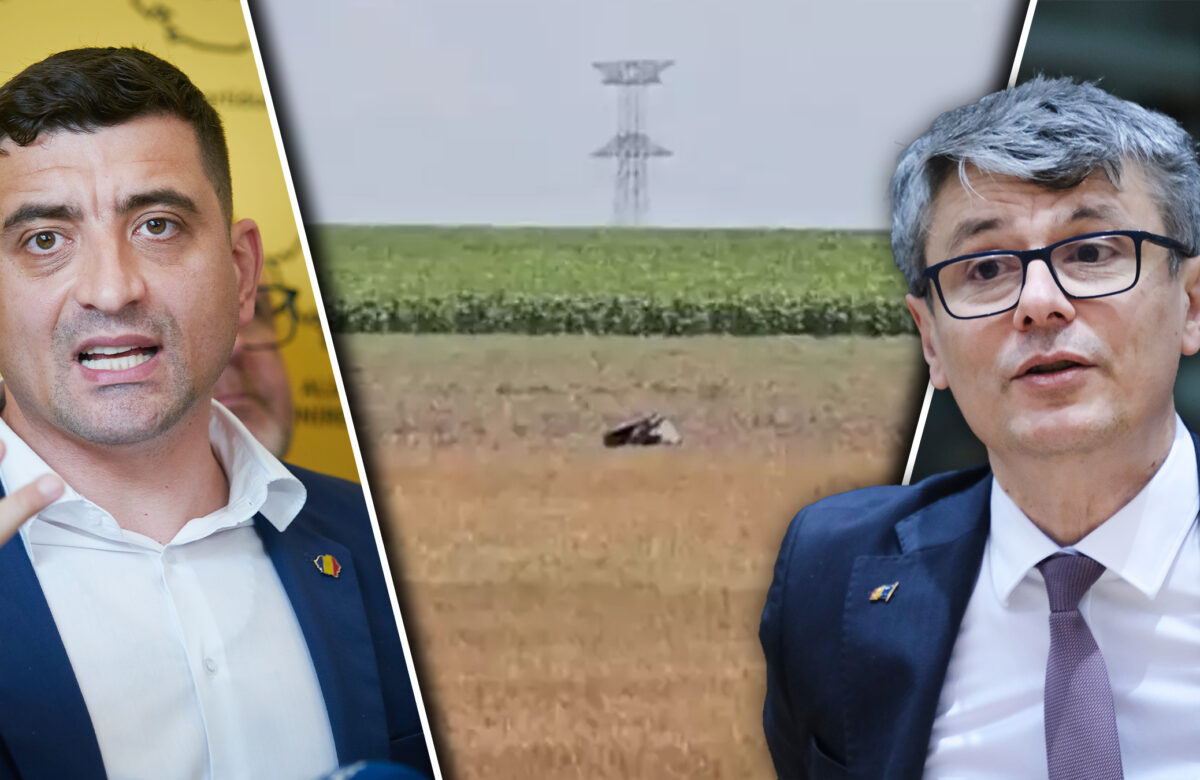 Scandal politic pe tema dronelor. AUR cere socoteală Guvernului pentru vulnerabilizarea spațiului aerian al României, PNL îl acuză pe Simion că face jocul Kremlinului