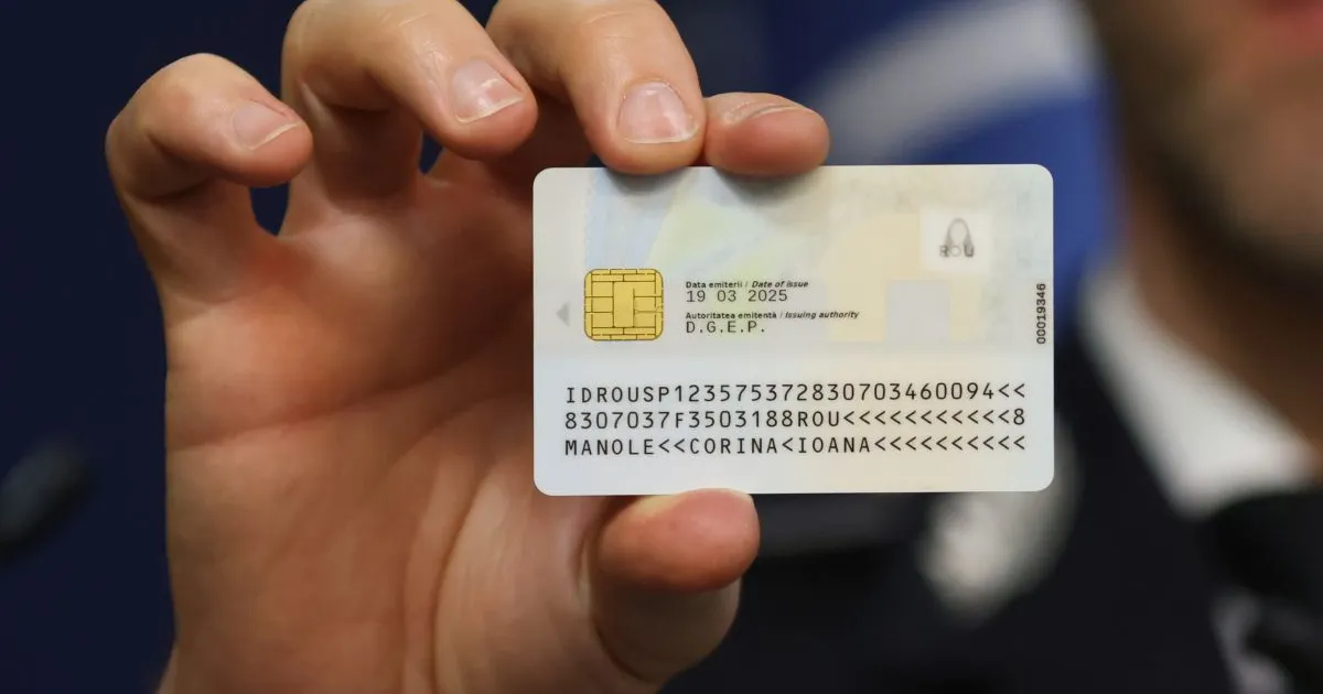 Prima carte electronică de identitate este eliberată gratuit din fonduri PNRR • Newsweek România