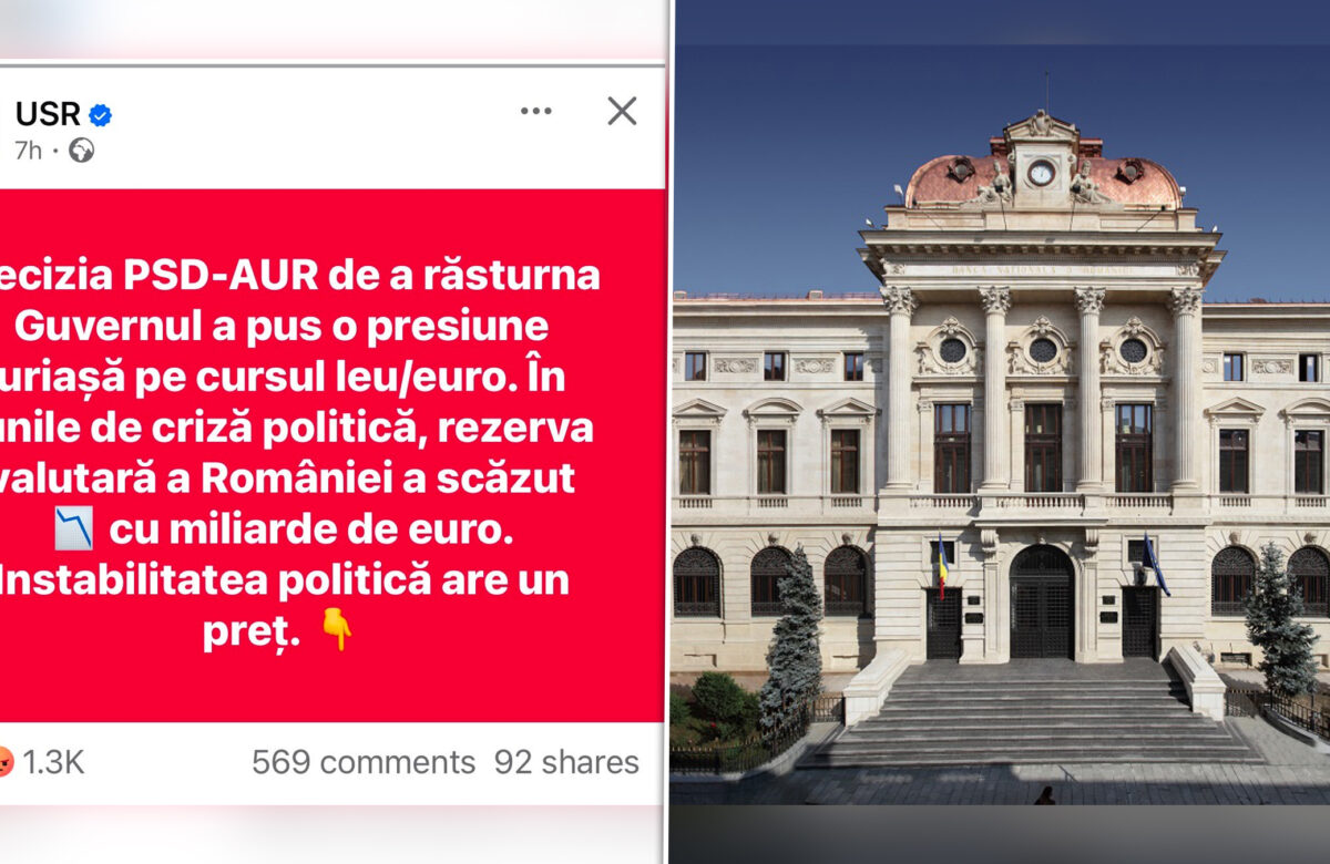 Rezerva BNR nu a scăzut cu miliarde