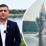 „Actorul” Miruță, clip cu lavalieră după detonarea Dunării