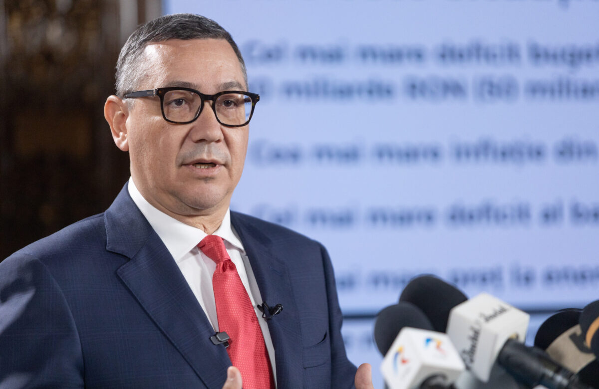 Victor Ponta atacă actuala guvernare