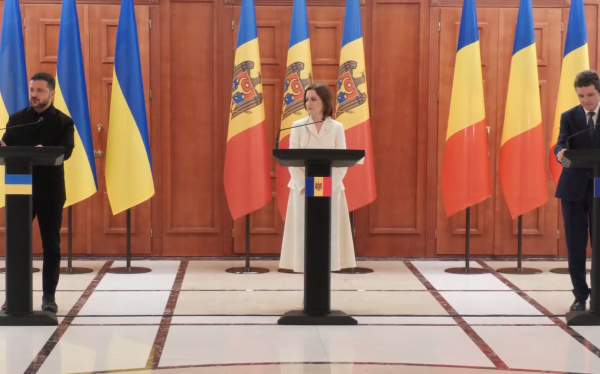 Nicușor Dan anunță consolidarea alianței cu R. Moldova și Ucraina. Ce s-a discutat în spatele ușilor închise cu Maia Sandu și Zelenski