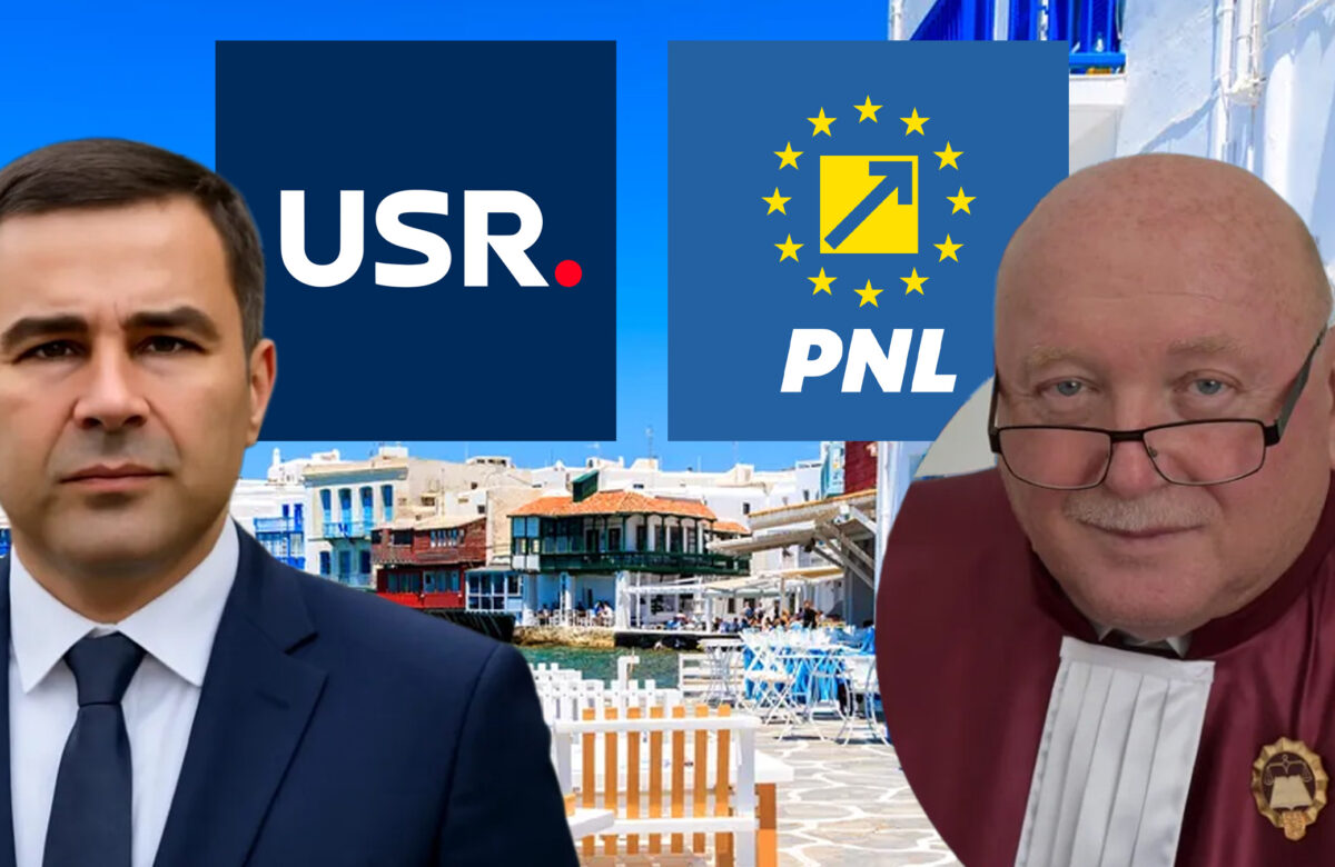 PNL și USR sesizează CCR și cer anchetă internă a CSM privind deplasările judecătorului Deliorga cu zboruri private în Mykonos