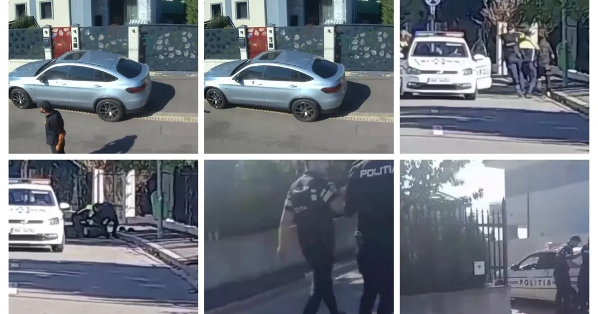 Hoț urmărit pe străzile Capitalei. I-a amenințat pe polițiști cu un cuțit, iar aceștia au scos armele • Newsweek România