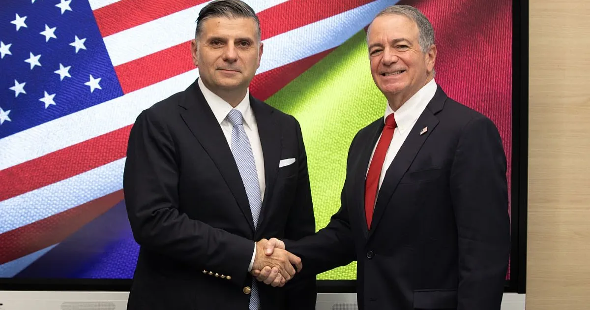 ASF și Ambasada SUA, parteneriat strategic. Alexandru Petrescu s-a întâlnit cu ambasadorul Darryl Nirenberg • Newsweek România