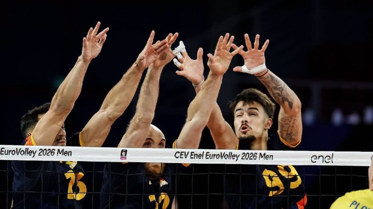 Franța, în sferturile Campionatului European de volei masculin, marți, de la ora 16.00, la TVR 1