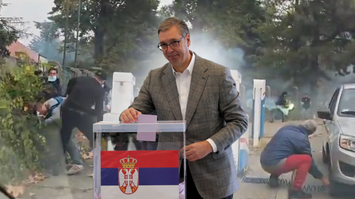 Incidentele care au marcat ziua alegerilor parlamentare din Serbia. De la atacarea pe stradă a mamei fostului președinte la „corturile negre”